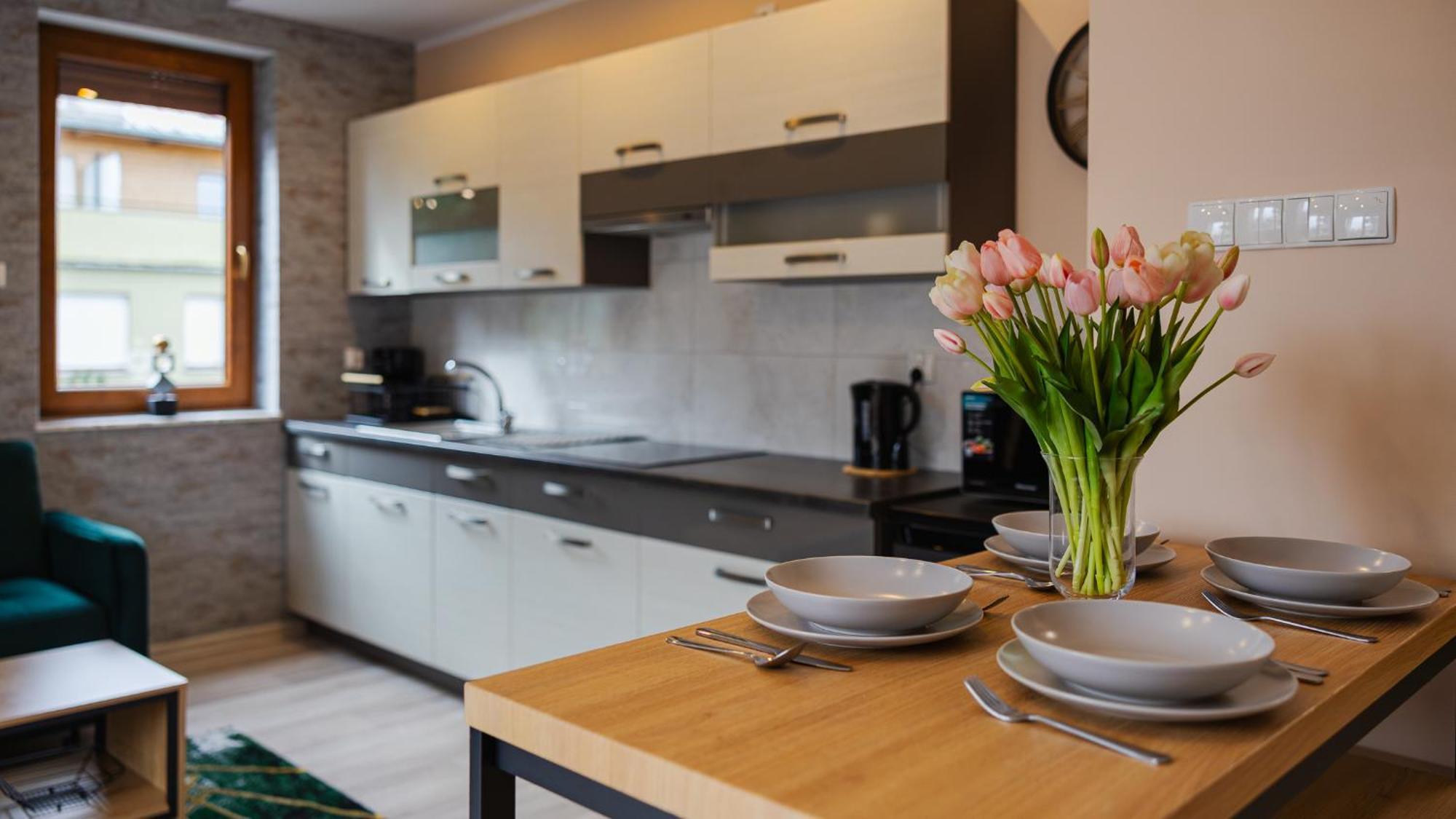 Apartamenty Sun & Snow Wczasowa W Sasiedztwie Lasu I Morza Ustka Buitenkant foto
